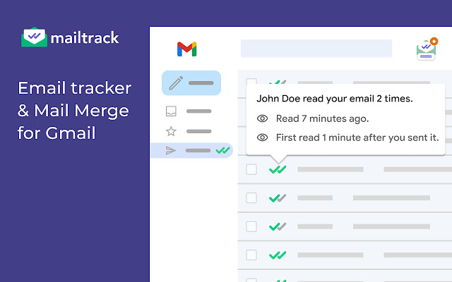 5 Best Chrome extensions for students, Email Tracker for Gmail, Mail Merge-Mailtrack